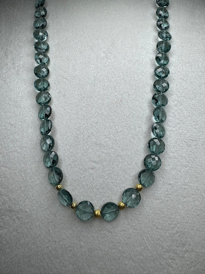 Tini's Teal Candy Necklace