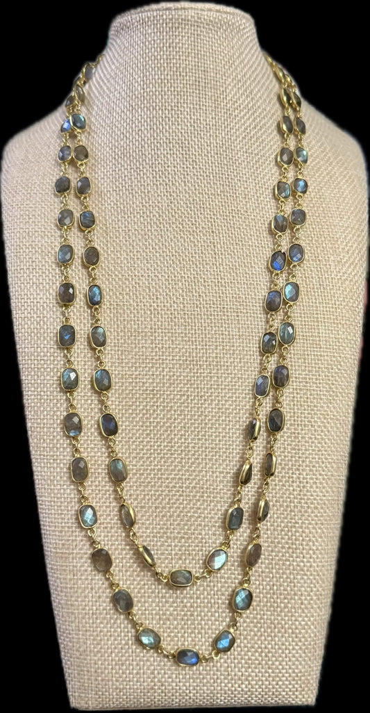 Labradorite Glowing Candy Necklace
