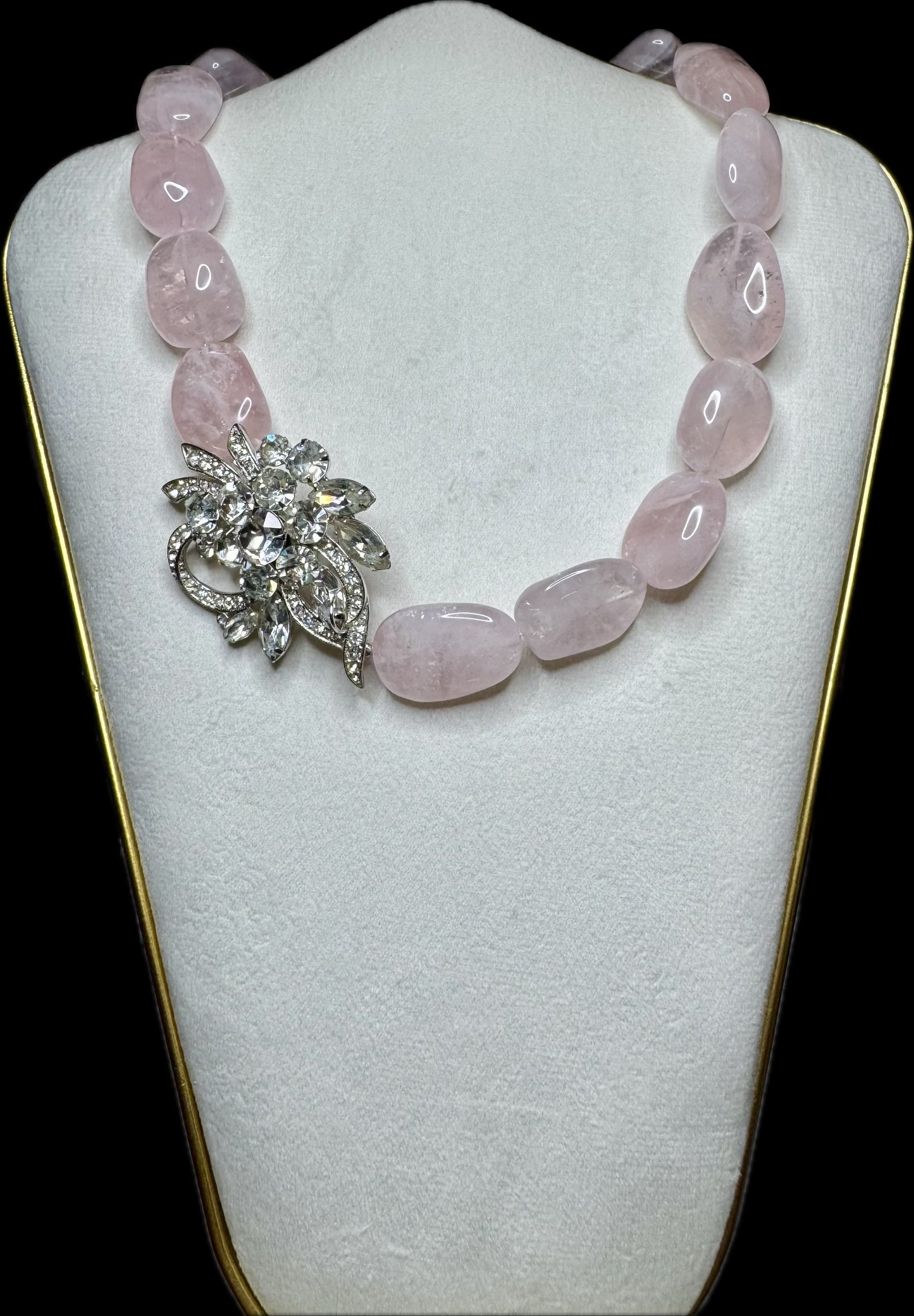 Pink Glory Vintage Candy Necklace