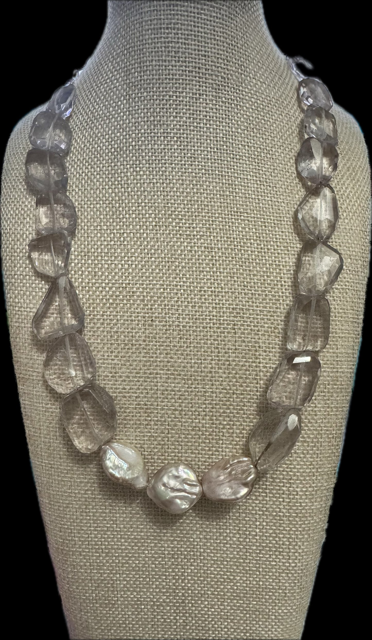 Pale Pink Perfection Candy Necklace