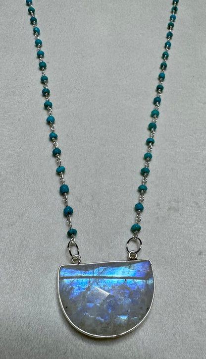 Sleeping Beauty Turquoise Candy Necklace