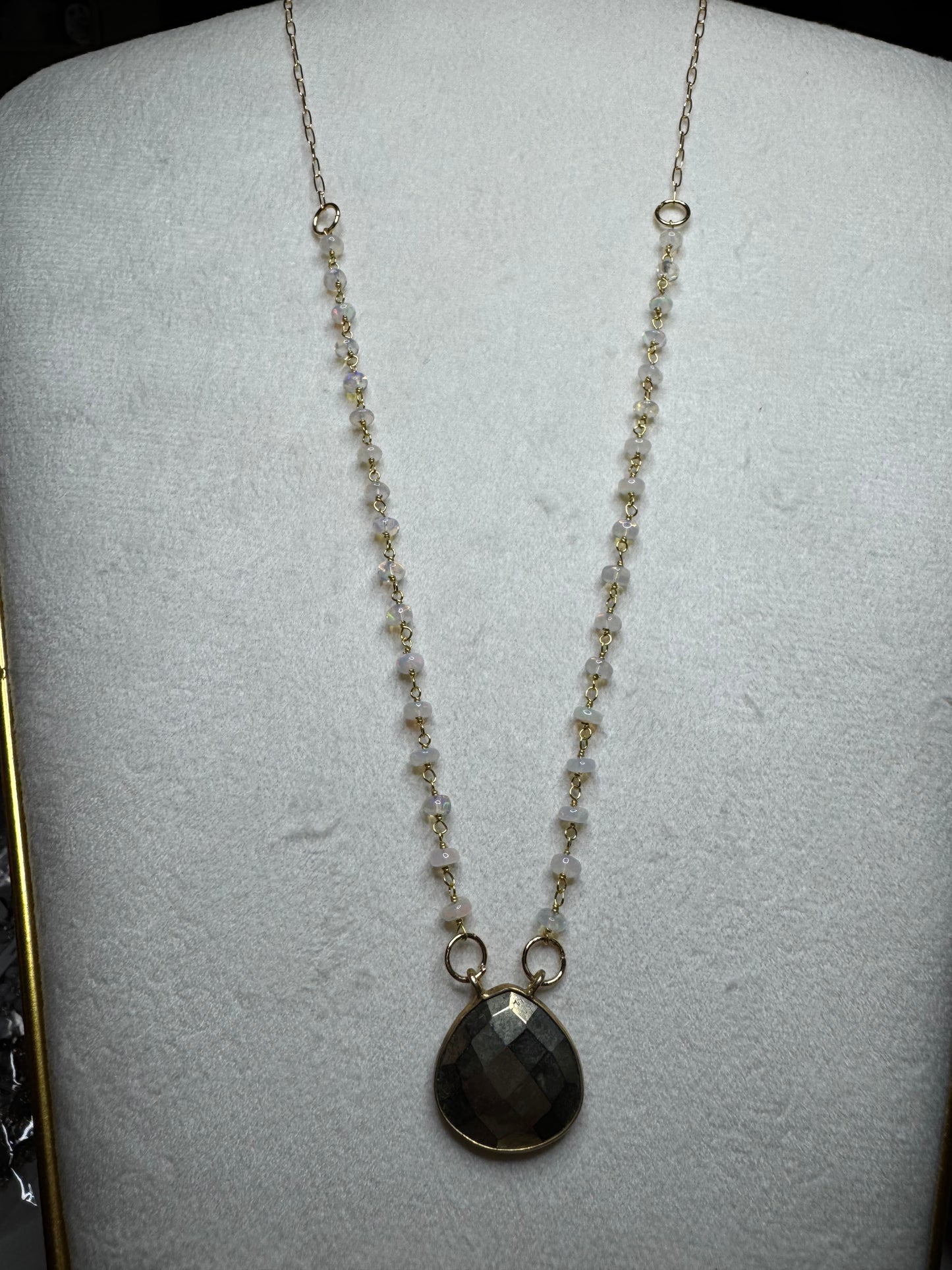 Karen's Rainbow Opal Necklace