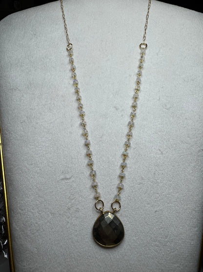 Karen's Rainbow Opal Necklace