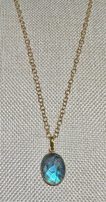 Louise's Labradorite Necklace