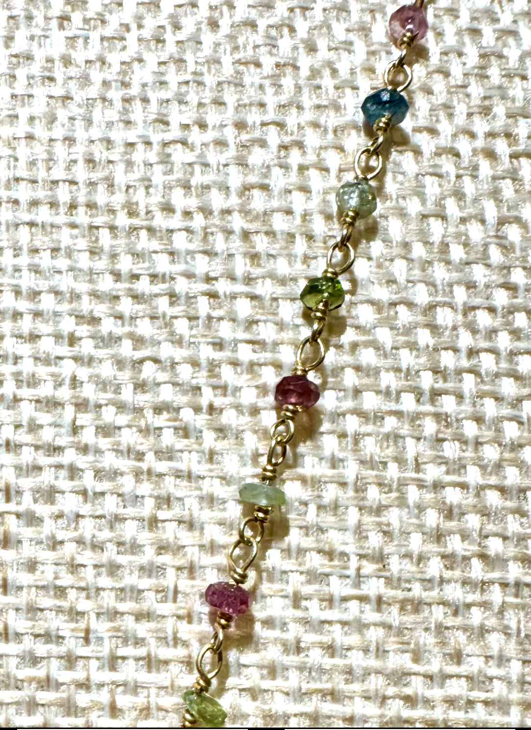 Teri's Tourmaline Candy Necklace