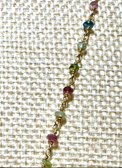 Teri's Tourmaline Candy Necklace