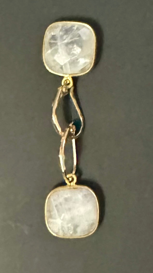 Cali's Moonstone Candy Earrings