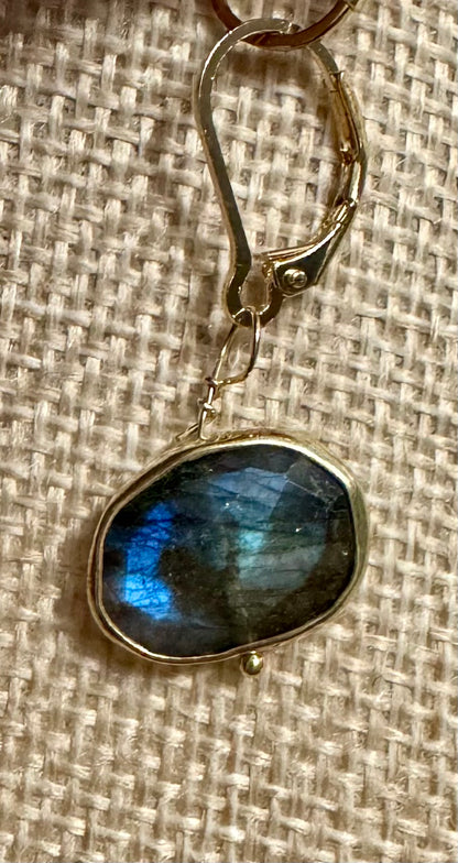 Labradorite Candy Earrings
