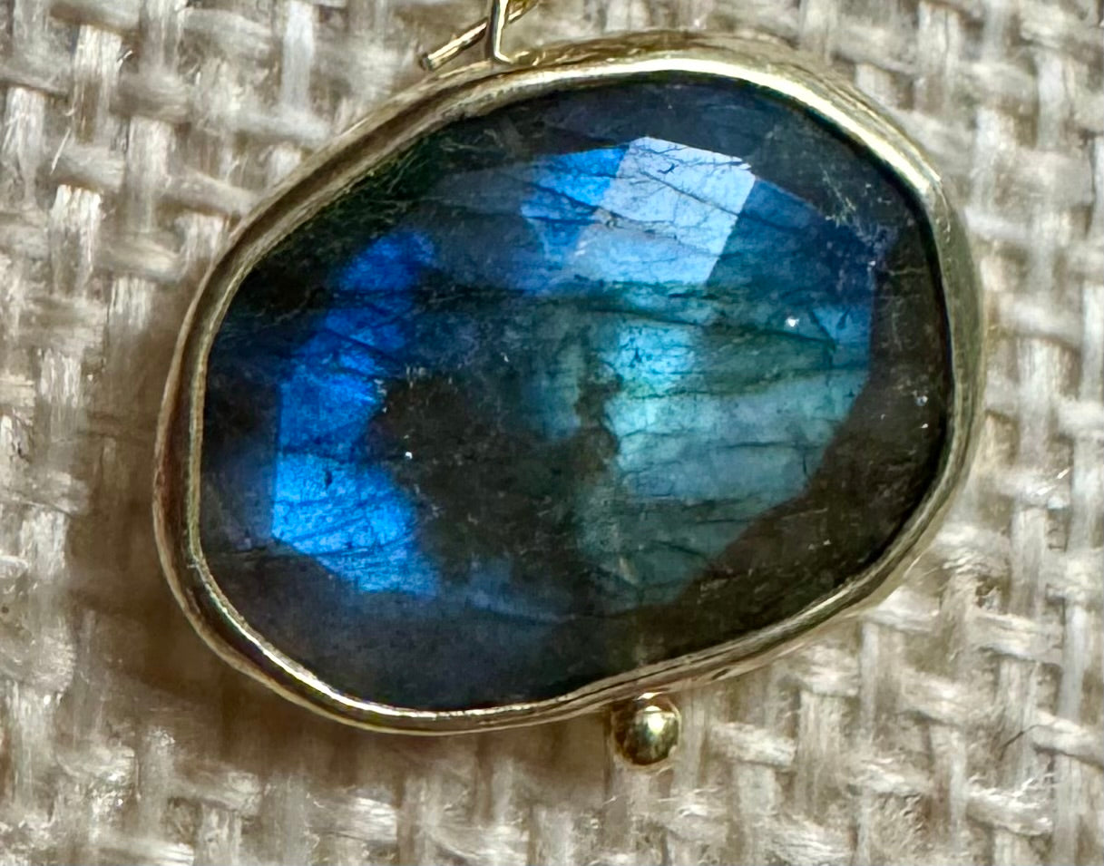 Labradorite Candy Earrings