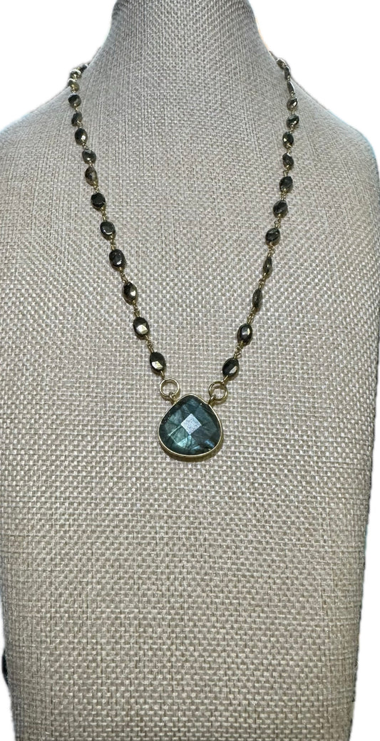 Pyrite Perfection Candy Necklace