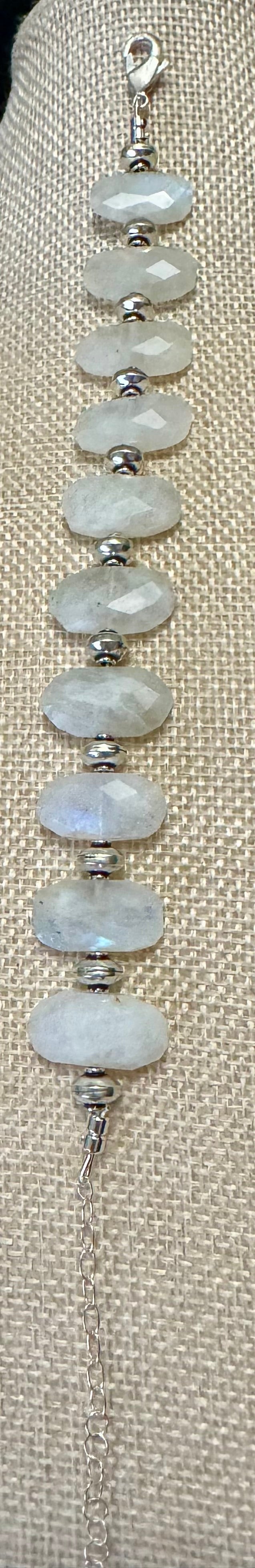 East West Moonstone Bracelet