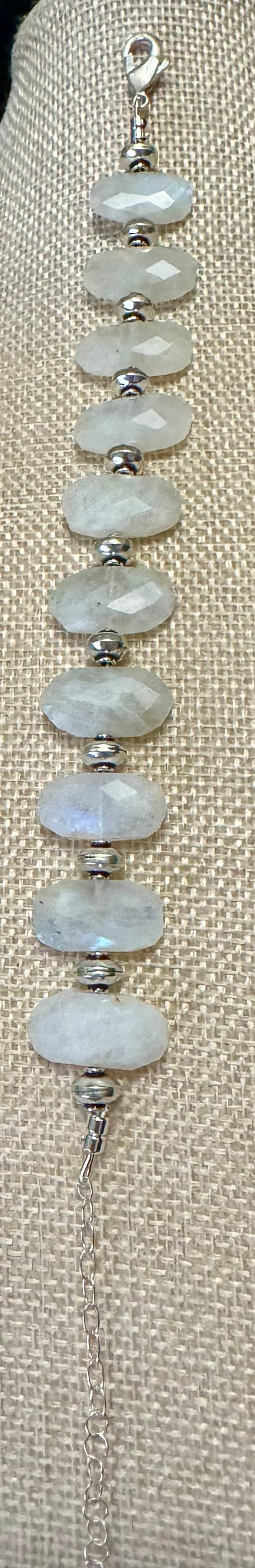 East West Moonstone Bracelet