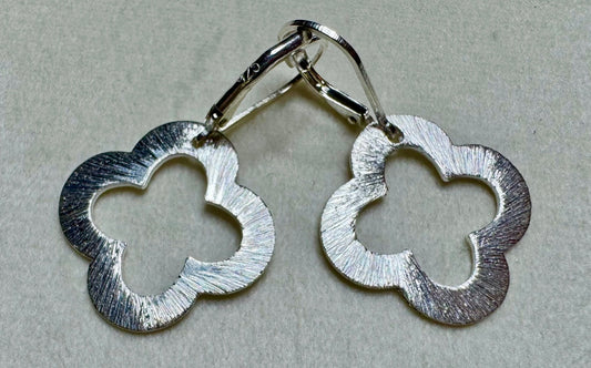 Quatrefoil Sterling Earrings