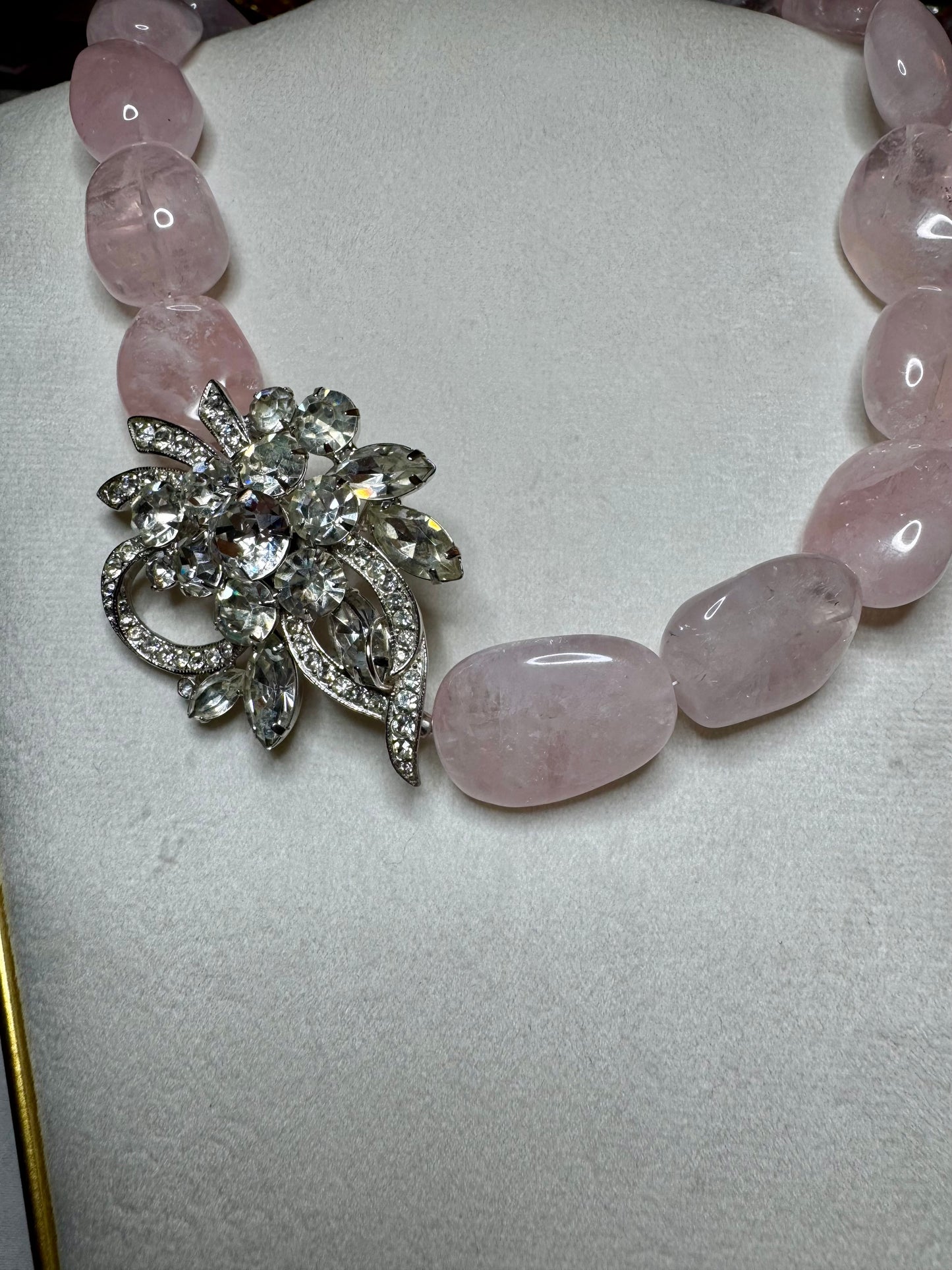 Pink Glory Vintage Candy Necklace